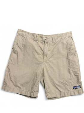 Patagonia Men's Lightweight All-Wear Hemp Chino Shorts Size 31 Khaki